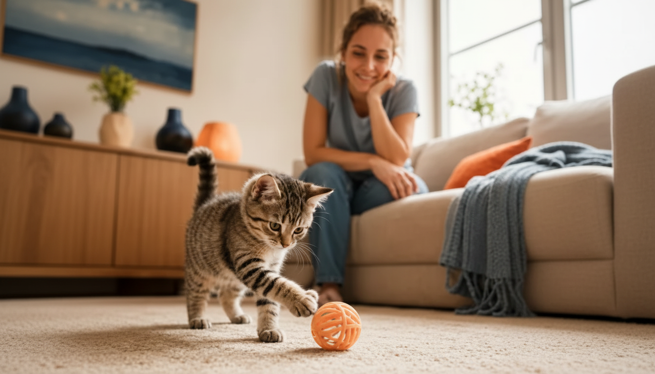 Indoor Cat Enrichment: DIY Toys, Routines & Home Setup